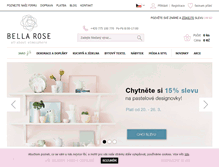 Tablet Screenshot of bellarose.cz
